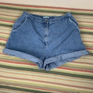 Vintage High Waisted Jean Shorts